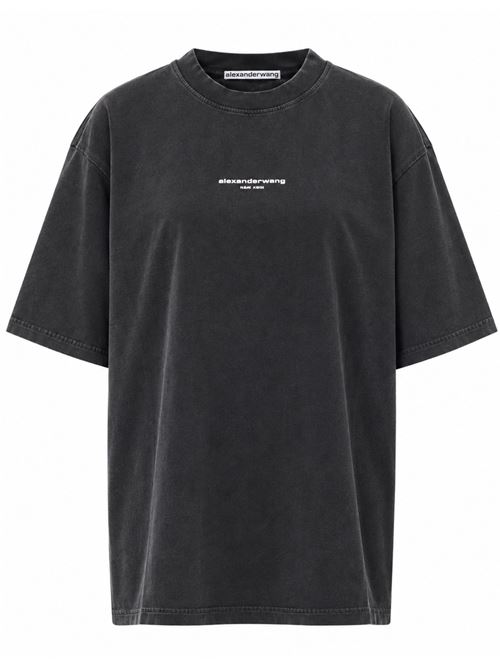 T-shirt con logo ALEXANDER WANG | UCC3261905011